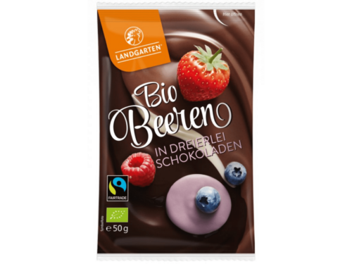Landgarten Lesné ovocie v mixe čokolády BIO 50 g