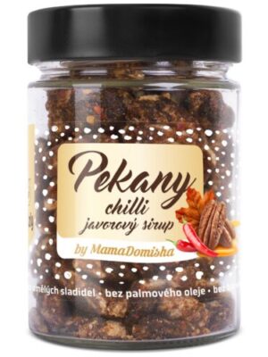 GRIZLY Pekany chilli javorový sirup by @mamadomisha 150 g