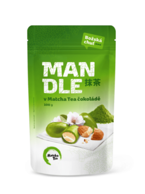 Matcha Tea mandle v Matcha Tea čokoláde 100 g