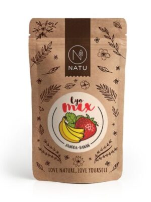 Natu Lyo Mix jahoda a banán 40 g