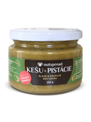 Nutspread Kešu a pistácie 250 g