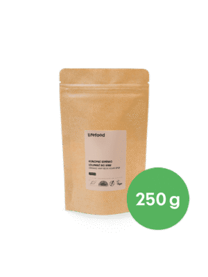 Lifefood Konopné semienko lúpané raw BIO 250 g